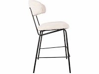 Set van 4 barstoelen, naturel - afbeelding 2 van  4