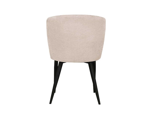 Set van 4 eetkamerstoel kuip beige - afbeelding 5 van  7