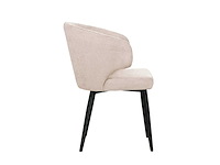 Set van 4 eetkamerstoel kuip beige - afbeelding 7 van  7