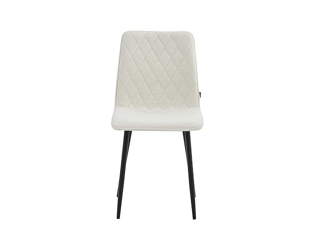 Set van 4 eetkamerstoel kuip beige - afbeelding 3 van  4
