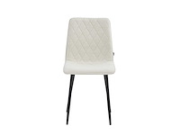Set van 4 eetkamerstoel kuip beige - afbeelding 3 van  4
