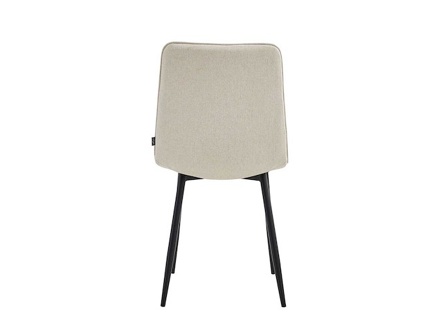 Set van 4 eetkamerstoel kuip beige - afbeelding 4 van  7