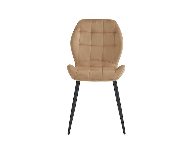 Set van 4 eetkamerstoel kuip beige - afbeelding 5 van  6