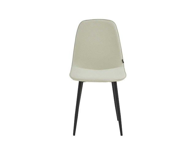 Set van 4 eetkamerstoel kuip beige - afbeelding 5 van  7