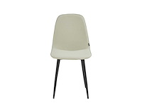Set van 4 eetkamerstoel kuip beige - afbeelding 5 van  7
