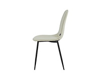 Set van 4 eetkamerstoel kuip beige - afbeelding 6 van  7