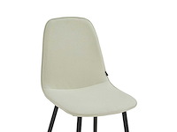 Set van 4 eetkamerstoel kuip beige - afbeelding 7 van  7