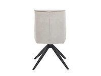 Set van 4 eetkamerstoel kuip beige - afbeelding 4 van  6