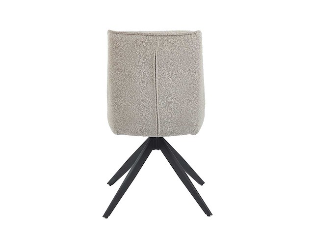 Set van 4 eetkamerstoel kuip beige - afbeelding 4 van  6