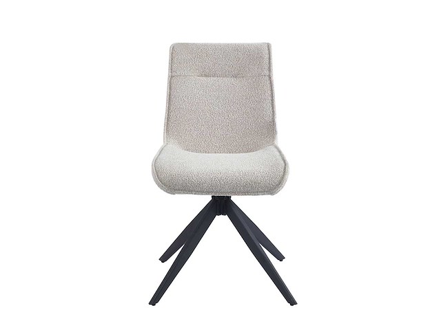 Set van 4 eetkamerstoel kuip beige - afbeelding 5 van  6