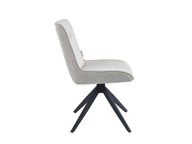Set van 4 eetkamerstoel kuip beige - afbeelding 6 van  6