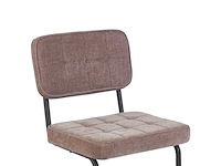 Set van 4 eetkamerstoel kuip taupe - afbeelding 5 van  5