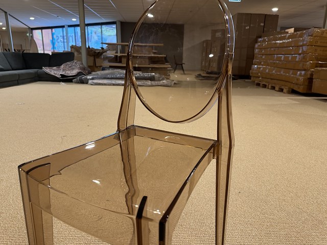 Set van 4 eetkamerstoelen home bound by ky, elsa, champagne - afbeelding 4 van  4