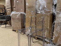 Set van 4 eetkamerstoelen home bound by ky, elsa, transparant - afbeelding 2 van  4