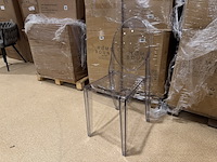 Set van 4 eetkamerstoelen home bound by ky, elsa, transparant - afbeelding 4 van  4