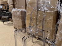 Set van 4 eetkamerstoelen home bound by ky, elsa, transparant - afbeelding 4 van  4