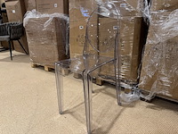 Set van 4 eetkamerstoelen home bound by ky, elsa, transparant - afbeelding 1 van  4