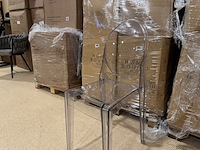 Set van 4 eetkamerstoelen home bound by ky, elsa, transparant - afbeelding 2 van  4