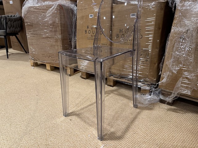 Set van 4 eetkamerstoelen home bound by ky, elsa, transparant - afbeelding 3 van  4