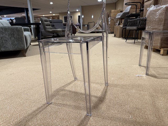 Set van 4 eetkamerstoelen home bound by ky, elsa, transparant - afbeelding 3 van  4