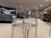 Set van 4 eetkamerstoelen home bound by ky, elsa, transparant - afbeelding 4 van  4