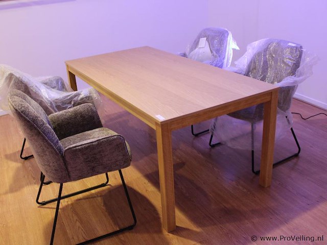 Set van 4 stuks bodahl eetkamerstoelen nina - afbeelding 1 van  4