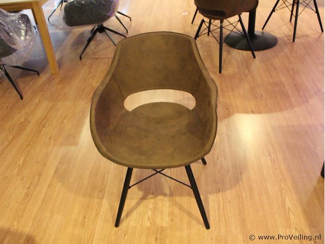 Set van 4 stuks jazz chair armres eetkamerstoelen - afbeelding 1 van  4