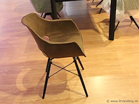 Set van 4 stuks jazz chair armres eetkamerstoelen - afbeelding 3 van  4