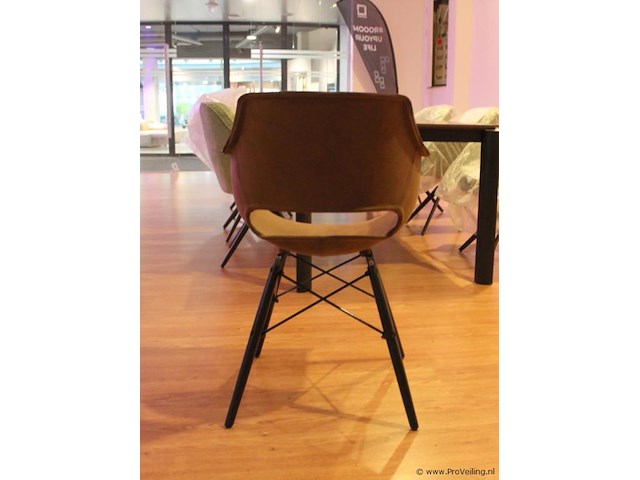 Set van 4 stuks jazz chair armres eetkamerstoelen - afbeelding 4 van  4