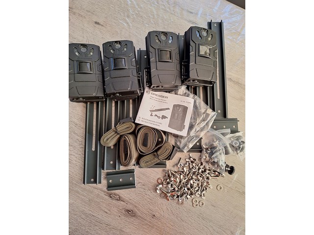 Set van 4 vogel,- wild,- en observatiecamera's (nieuw) bresser, 3310006/hgv3, zwart - afbeelding 2 van  7