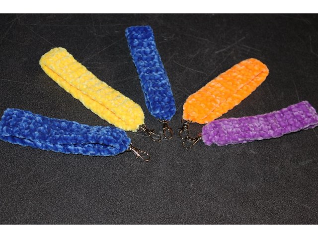 Set van 5 handgemaakte wristlets - afbeelding 2 van  3