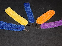 Set van 5 handgemaakte wristlets - afbeelding 2 van  3