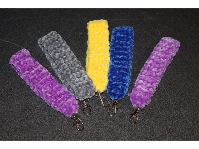 Set van 5 handgemaakte wristlets - afbeelding 1 van  3