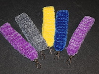 Set van 5 handgemaakte wristlets - afbeelding 1 van  3