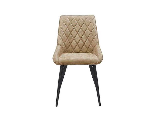 Set van 6 eetkamerstoel kuip beige - afbeelding 5 van  6