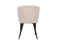Set van 6 eetkamerstoel kuip beige - afbeelding 5 van  6