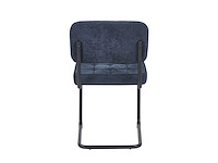 Set van 6 eetkamerstoel kuip blauw - afbeelding 4 van  9