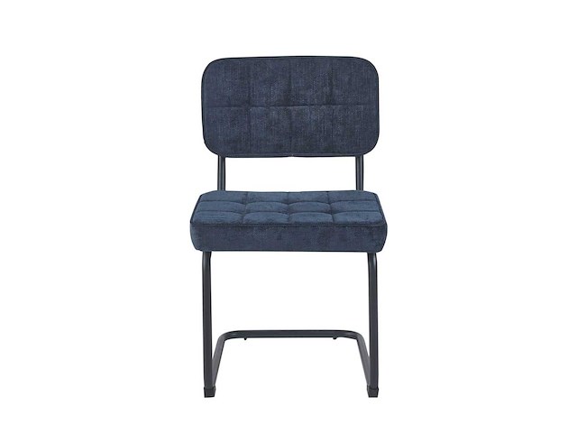 Set van 6 eetkamerstoel kuip blauw - afbeelding 6 van  9