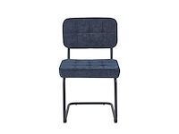 Set van 6 eetkamerstoel kuip blauw - afbeelding 6 van  9