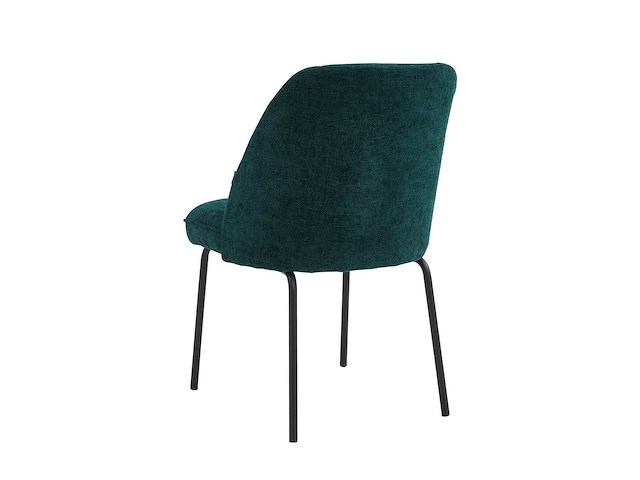 Set van 6 eetkamerstoel kuip groen - afbeelding 4 van  6