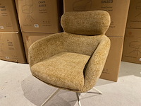 Set van 6 eetkamerstoelen aj living, donny, zand - afbeelding 6 van  7