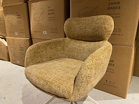 Set van 6 eetkamerstoelen aj living, donny, zand - afbeelding 4 van  6