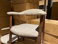 Set van 6 eetkamerstoelen aj living, fred, zand - afbeelding 5 van  5