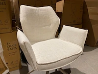 Set van 6 eetkamerstoelen aj living, salsa, zand - afbeelding 2 van  4