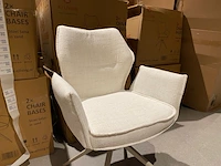 Set van 6 eetkamerstoelen aj living, salsa, zand - afbeelding 5 van  5