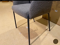 Set van 6 eetkamerstoelen, bruin - afbeelding 4 van  4