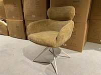 Set van 6 eetkamerstoelen, donny, zand