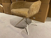 Set van 6 eetkamerstoelen, donny, zand - afbeelding 4 van  5