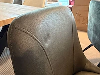 Set van 6 eetkamerstoelen groen - afbeelding 7 van  7
