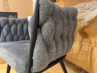 Set van 6 eetkamerstoelen home bound by ky, cleo, antraciet - afbeelding 3 van  3